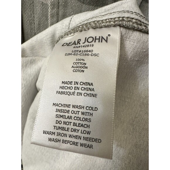 Dear John Womens Size Small Desert Sage Camo Embroidered Roxie Denim Jacket EUC - Picture 13 of 13